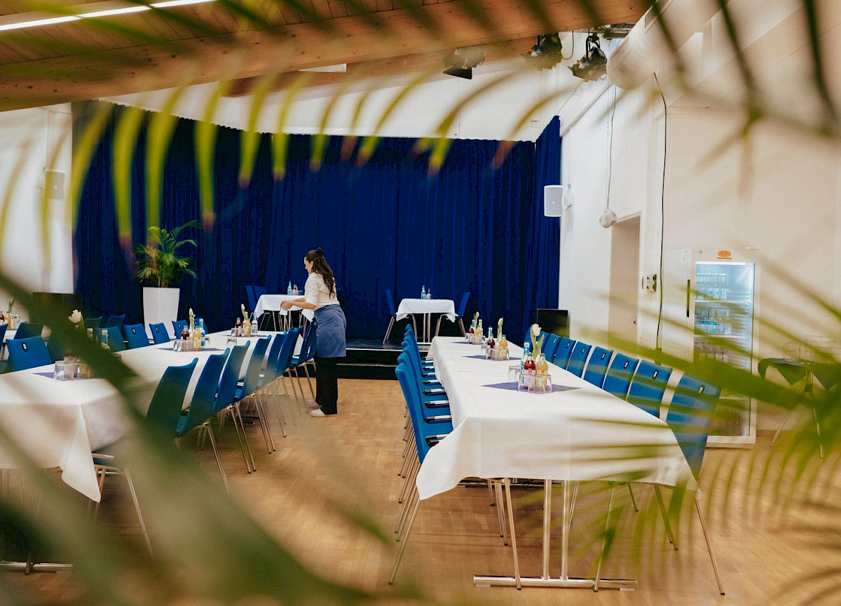 Kleiner Saal Bankett Catering Tagungen Erding