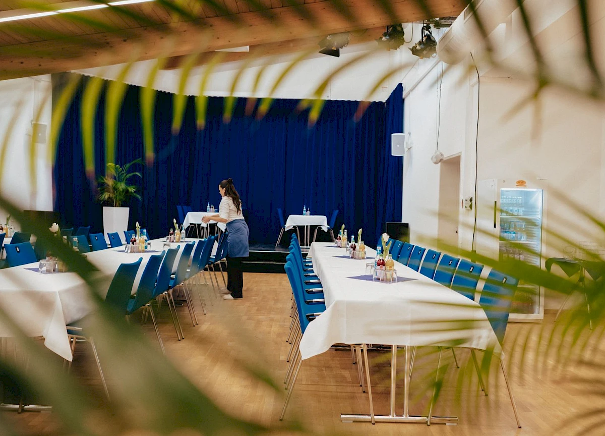 Kleiner Saal Bankett Catering Tagungen Erding