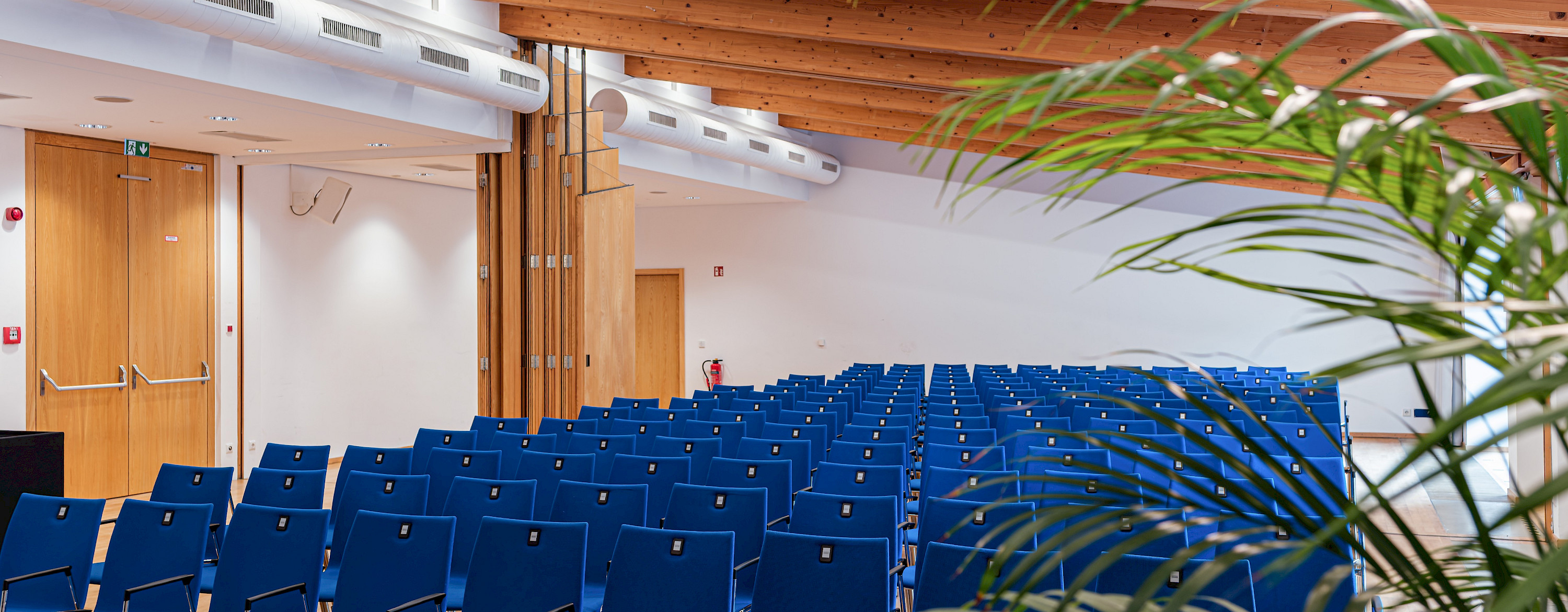 Kleiner Saal Reihe Ansicht von Bühne