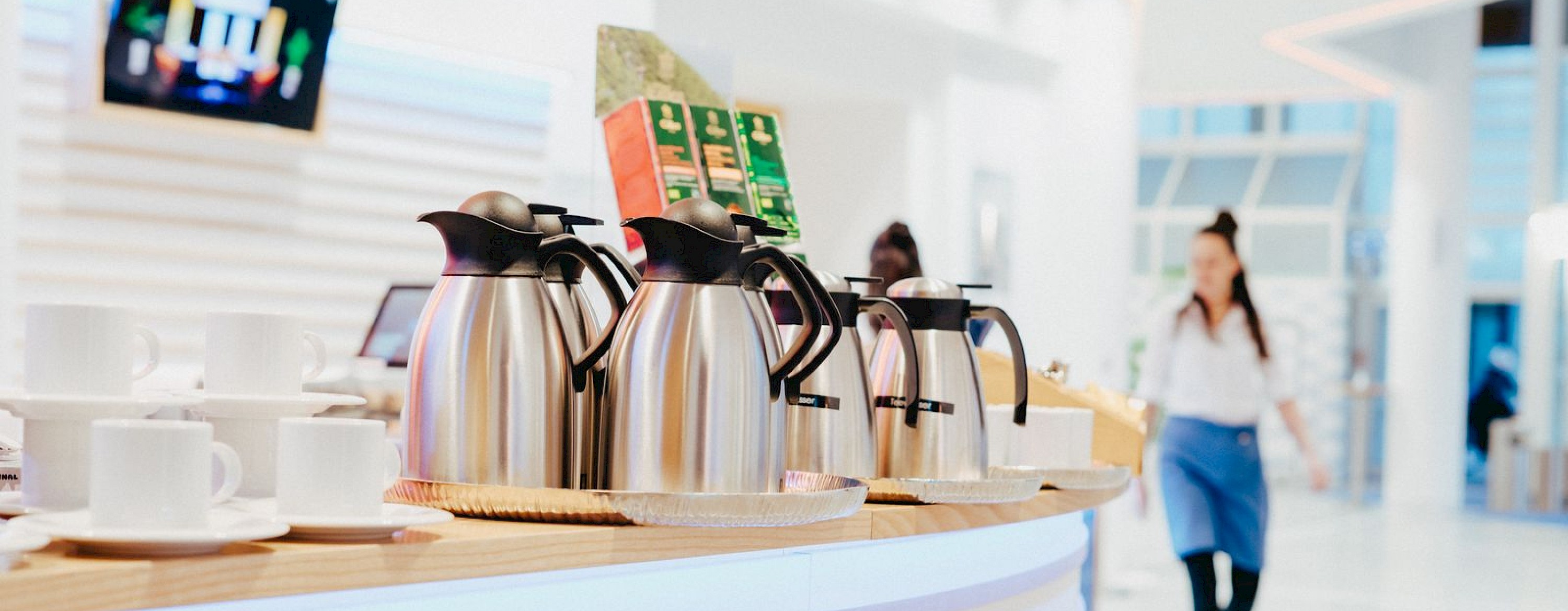 Foyerbar Kaffeepause Konferenz