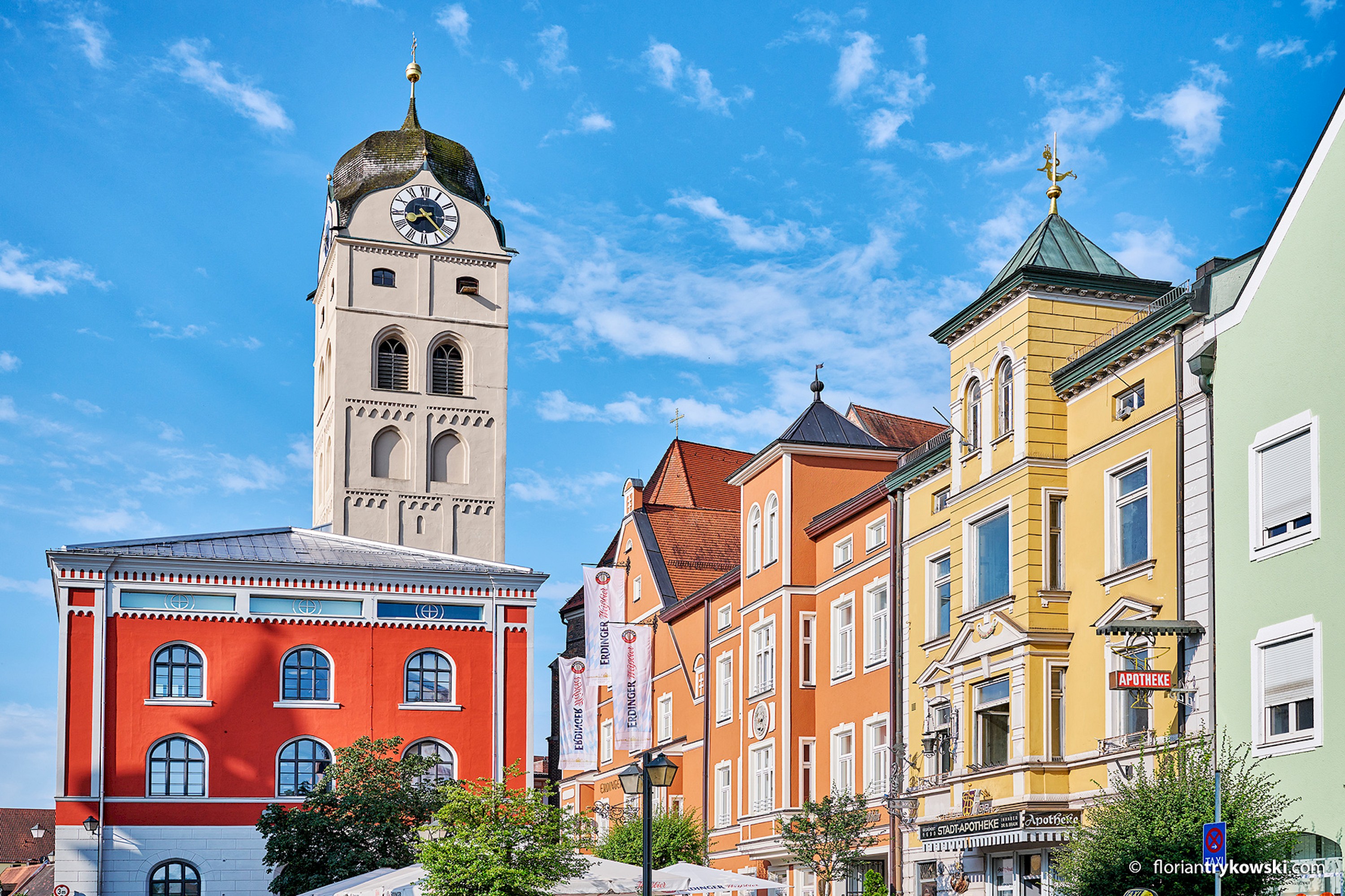 Erding Lange Zeile Stadtturm